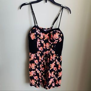 Flower Pattern Romper